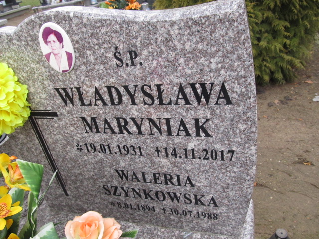 Władysława Maryniak 1931 Płowęż - Grobonet - Wyszukiwarka osób pochowanych