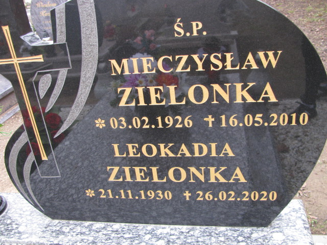 Leokadia Zielonka 1930 Płowęż - Grobonet - Wyszukiwarka osób pochowanych